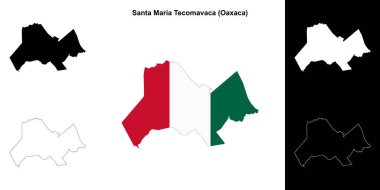 Santa Maria Tecomavaca Belediyesi (Oaxaca) ana hat haritası belirlendi