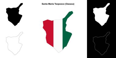 Santa Maria Teopoxco belediyesi (Oaxaca) ana hat haritası belirlendi