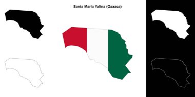 Santa Maria Yalina belediyesi (Oaxaca) ana hat haritası belirlendi