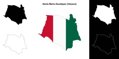 Santa Maria Zacatepec belediyesi (Oaxaca) ana hat haritası belirlendi