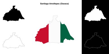 Santiago Amoltepec belediyesi (Oaxaca) ana hat haritası belirlendi