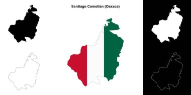 Santiago Camotlan Belediyesi (Oaxaca) ana hat haritası belirlendi