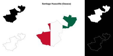 Santiago Huauclilla Belediyesi (Oaxaca) ana hat haritası belirlendi