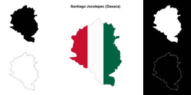 Santiago Jocotepec belediyesi (Oaxaca) ana hat haritası belirlendi