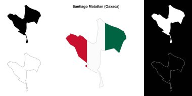 Santiago Matatlan Belediyesi (Oaxaca) ana hat haritası belirlendi