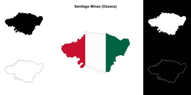 Santiago Minas belediyesi (Oaxaca) ana hat haritası belirlendi