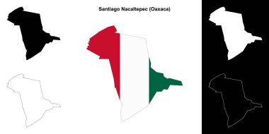 Santiago Nacaltepec belediyesi (Oaxaca) ana hat haritası belirlendi