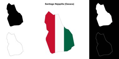 Santiago Nejapilla Belediyesi (Oaxaca) ana hat haritası belirlendi