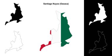 Santiago Nuyoo belediyesi (Oaxaca) ana hat haritası belirlendi