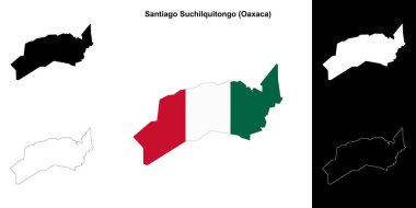 Santiago Suchilquitongo belediyesi (Oaxaca) ana hat haritası belirlendi