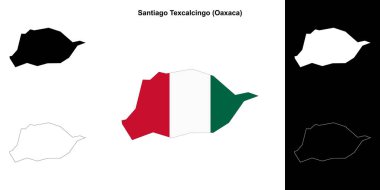 Santiago Texcalcingo belediyesi (Oaxaca) ana hat haritası belirlendi