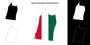 Santo Domingo Armenta belediyesi (Oaxaca) ana hat haritası belirlendi