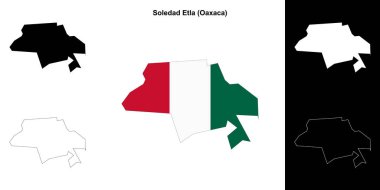 Soledad Etla belediyesi (Oaxaca) ana hat haritası belirlendi