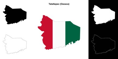 Tataltepec belediyesi (Oaxaca) ana hat haritası belirlendi