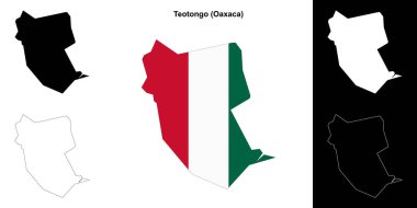 Teotongo belediyesi (Oaxaca) ana hat haritası belirlendi