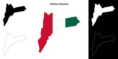 Tlalixtac belediyesi (Oaxaca) ana hat haritası ayarlandı