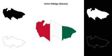 Union Hidalgo belediyesi (Oaxaca) ana hat haritası belirlendi
