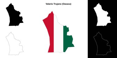 Valerio Trujano belediyesi (Oaxaca) ana hat haritası belirlendi