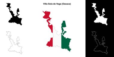 Villa Sola de Vega belediyesi (Oaxaca) ana hat haritası belirlendi