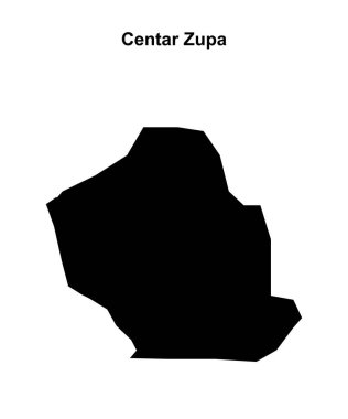 Centar Zupa belediyesinin ana hatları boş