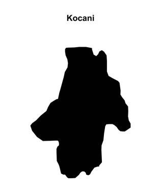 Kocani belediyesinin ana hatları boş