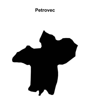 Petrovec belediyesi boş ana hat haritası