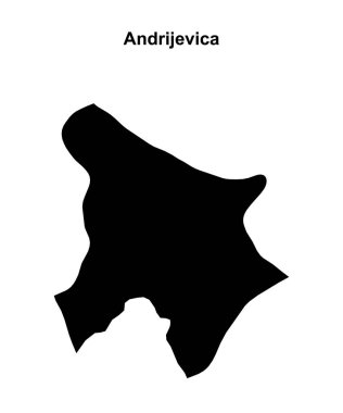 Andrijevica belediyesinin ana hatları boş