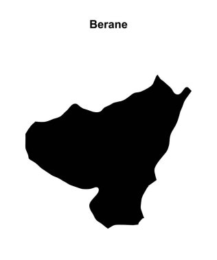 Berane belediyesi boş ana hat haritası