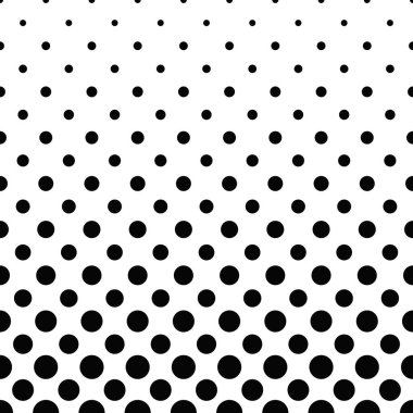 Siyah ve beyaz geometrik nokta desenli arkaplan tasarımı