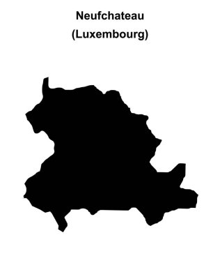 Neufchateau arrondissement boş ana hat haritası