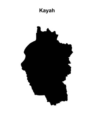 Kayah boş ana hat haritası