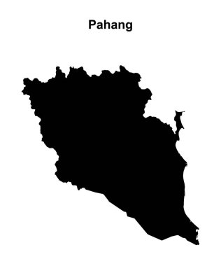 Pahang durumu boş ana hat haritası
