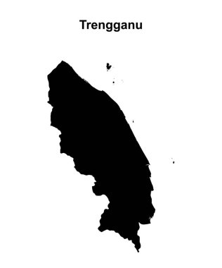 Trengganu durumu boş ana hat haritası