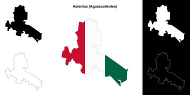 Asientos belediyesi (Aguascalientes) ana hat haritası belirlendi