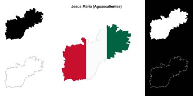 Jesus Maria Belediyesi (Aguascalientes) ana hat haritası belirlendi