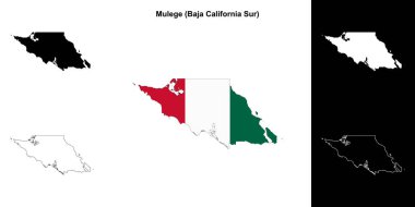 Mulege belediyesi (Baja California Sur) ana hat haritası belirlendi