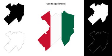 Candela belediyesi (Coahuila) ana hat haritası belirlendi