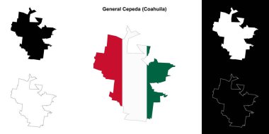 General Cepeda Belediyesi (Coahuila) ana hat haritası belirlendi