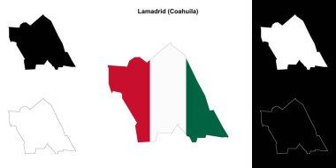 Lamadrid belediyesi (Coahuila) ana hat haritası ayarlandı