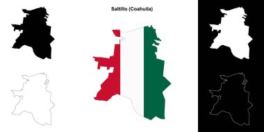 Saltillo Belediyesi (Coahuila) ana hat haritası belirlendi