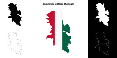 Guadalupe Victoria Belediyesi (Durango) ana hat haritası belirlendi