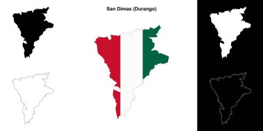 San Dimas belediyesi (Durango) ana hat haritası belirlendi