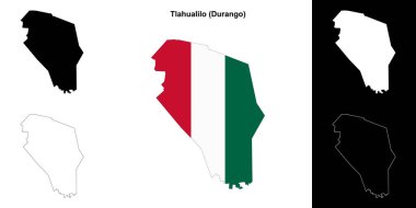 Tlahualilo belediyesi (Durango) ana hat haritası belirlendi