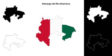 Atenango del Rio belediyesi (Guerrero) ana hat haritası belirlendi