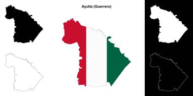 Ayutla Belediyesi (Guerrero) ana hat haritası belirlendi