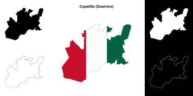 Copalillo Belediyesi (Guerrero) ana hat haritası belirlendi