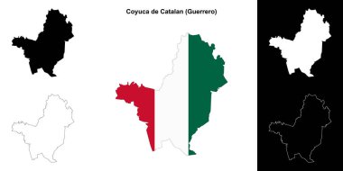 Coyuca de Catalan belediyesi (Guerrero) ana hat haritası belirlendi