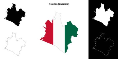 Petatlan belediyesi (Guerrero) ana hat haritası belirlendi