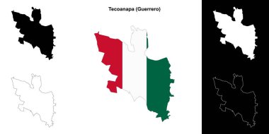 Tecoanapa belediyesi (Guerrero) ana hat haritası belirlendi