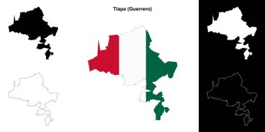 Tlapa belediyesi (Guerrero) ana hat haritası belirlendi